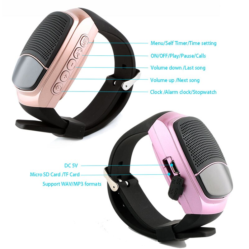 B90 Smart Watch Bluetooth Speaker