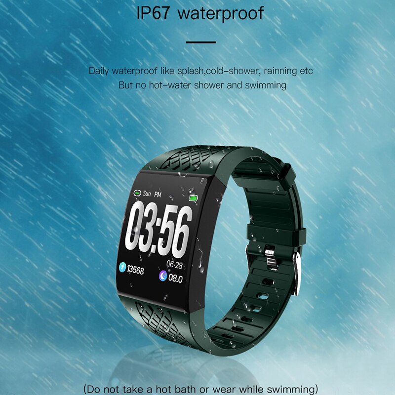 Large Curved Screen Smart Wristband