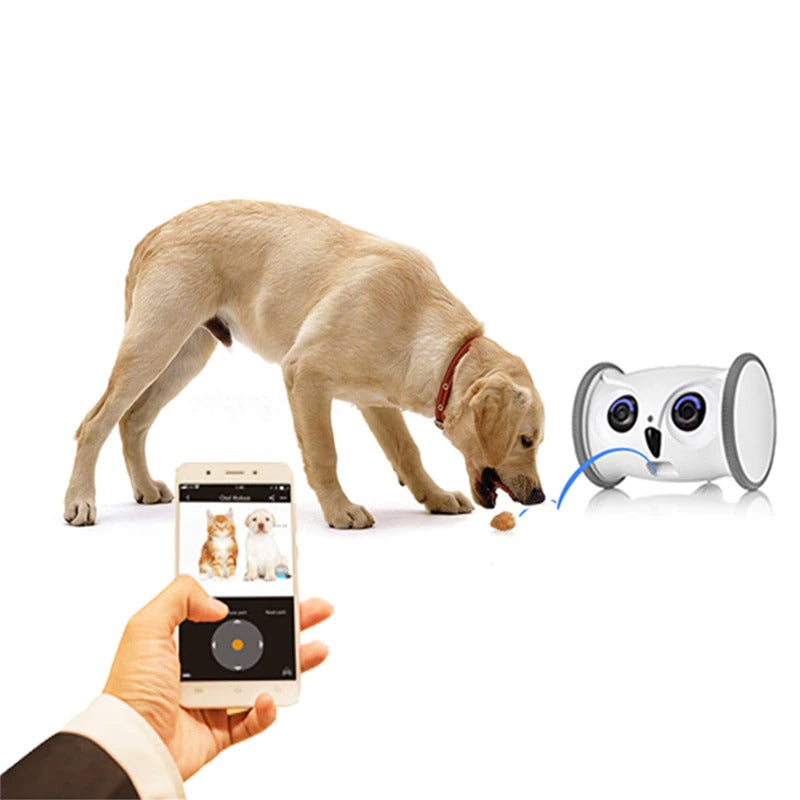 Smart Companion Dog Toy Owl Robot Full HD Camera