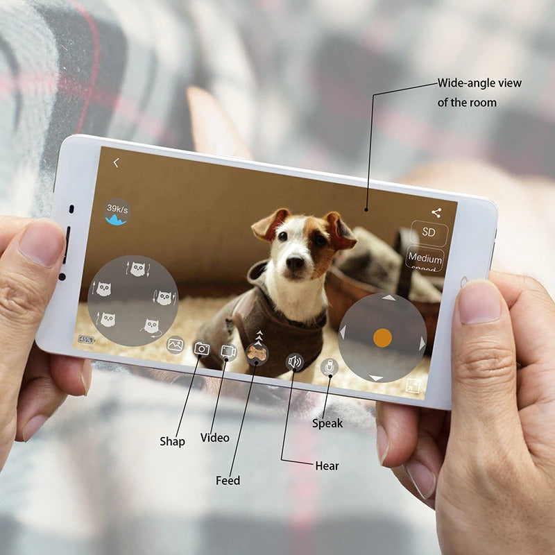 Smart Companion Dog Toy Owl Robot Full HD Camera