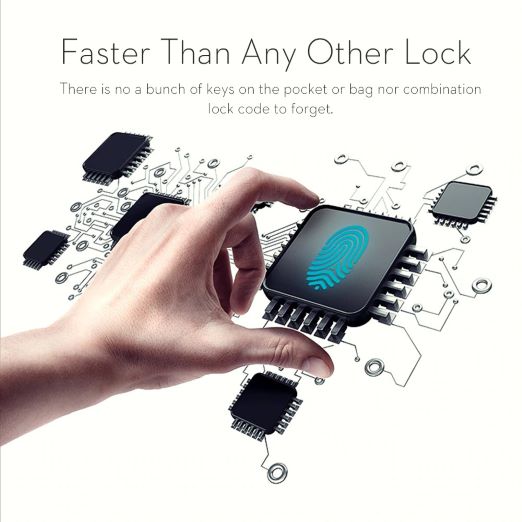 Portable bluetooth Lock Smart Padlock
