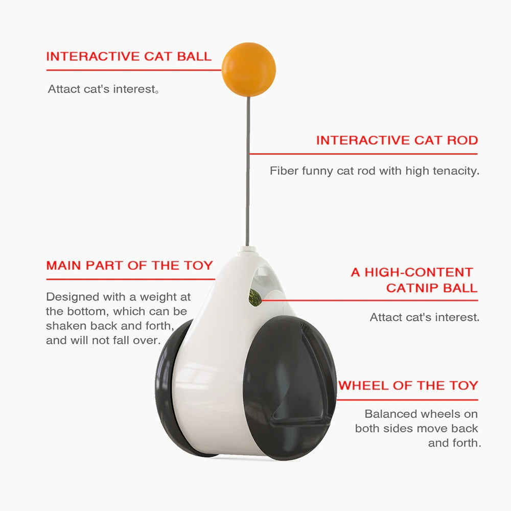 Interactive Kitten Swing Toy