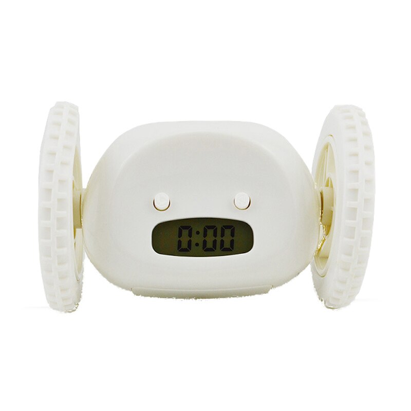 Wheels Alarm Clock with Backlit Extra Loud for Heavy Sleeper