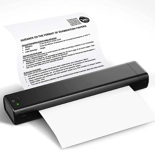 PORTABLE PRINTERS WIRELESS FOR TRAVEL M08F A4THERMAL PRINTER USE FOR MOBILE OFFICE