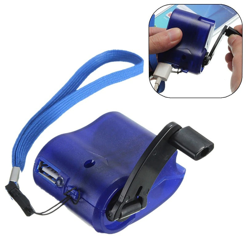 Portable Hand Cranked Power Dynamo Generator