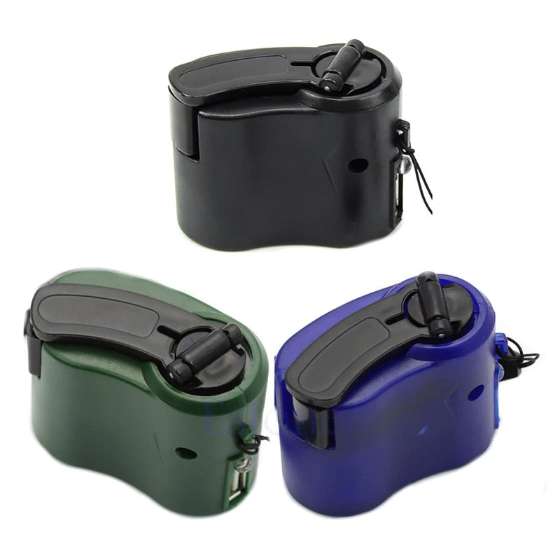 Portable Hand Cranked Power Dynamo Generator