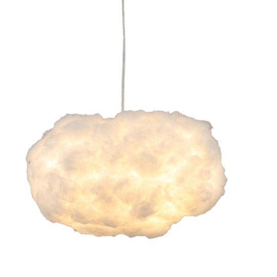 Floating White Clouds Pendant Silk Cloud Lights