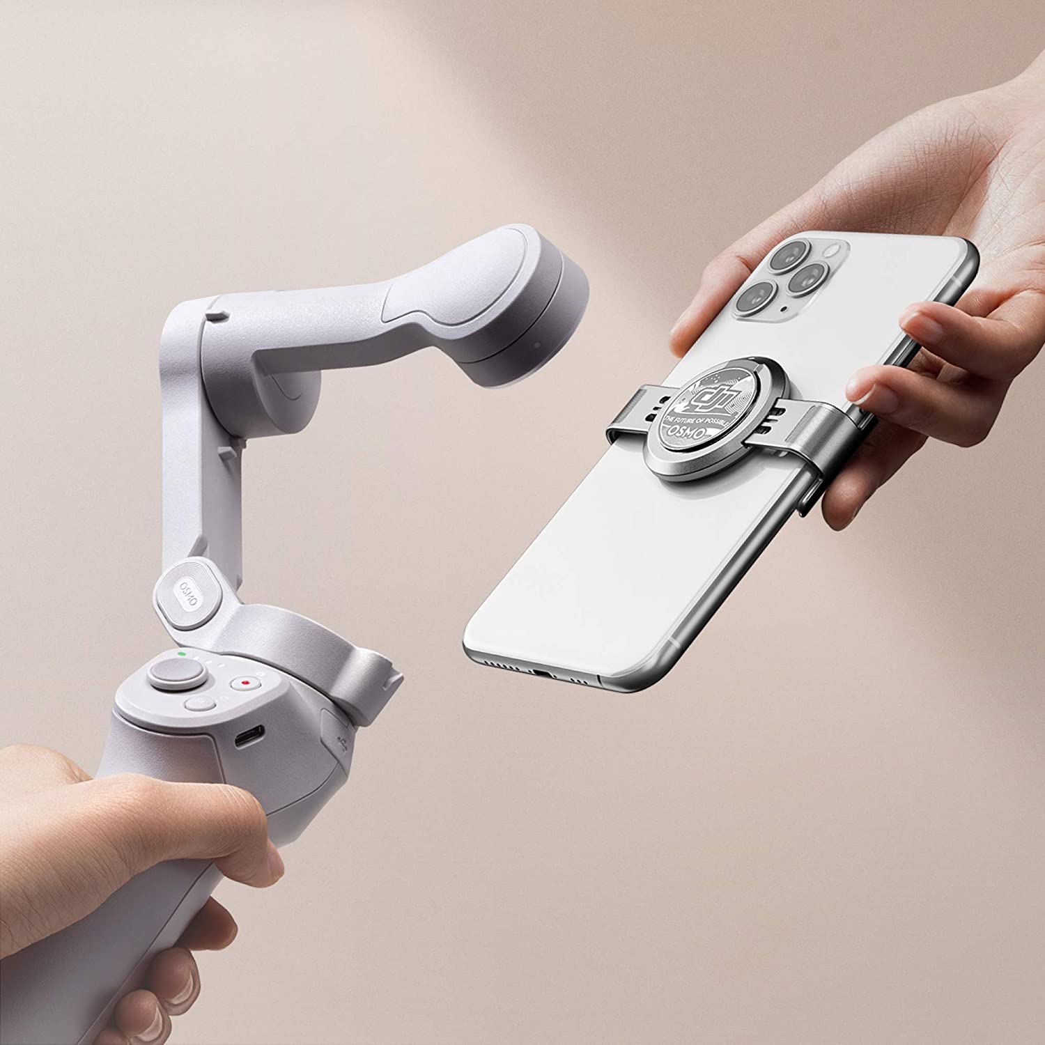 Roll over image to zoom in DJI OM 4 - Handheld 3-Axis Smartphone Gimbal Stabilizer