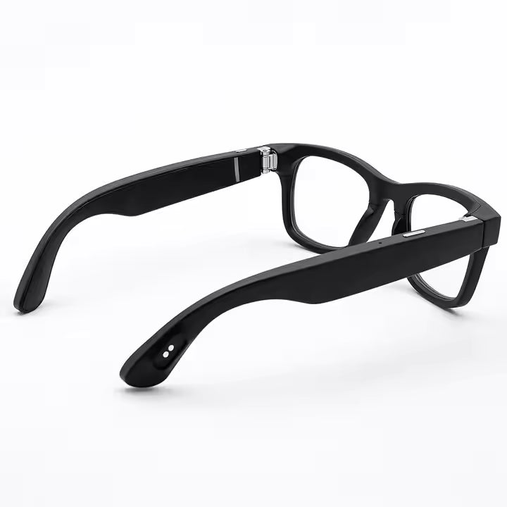 Sanvnet GS3 Smart Glasses – 8MP 4K Camera | AI Assistant | Wi-Fi Transfer | Music & Call | Gesture Control