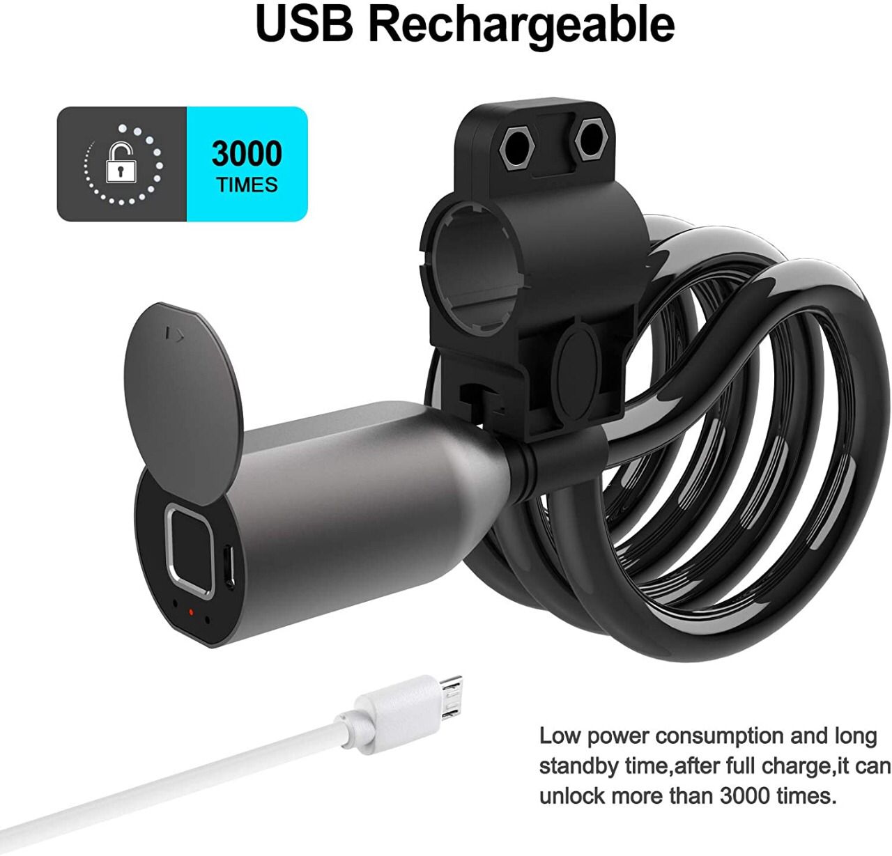 Fingerprint Touch Chain Lock