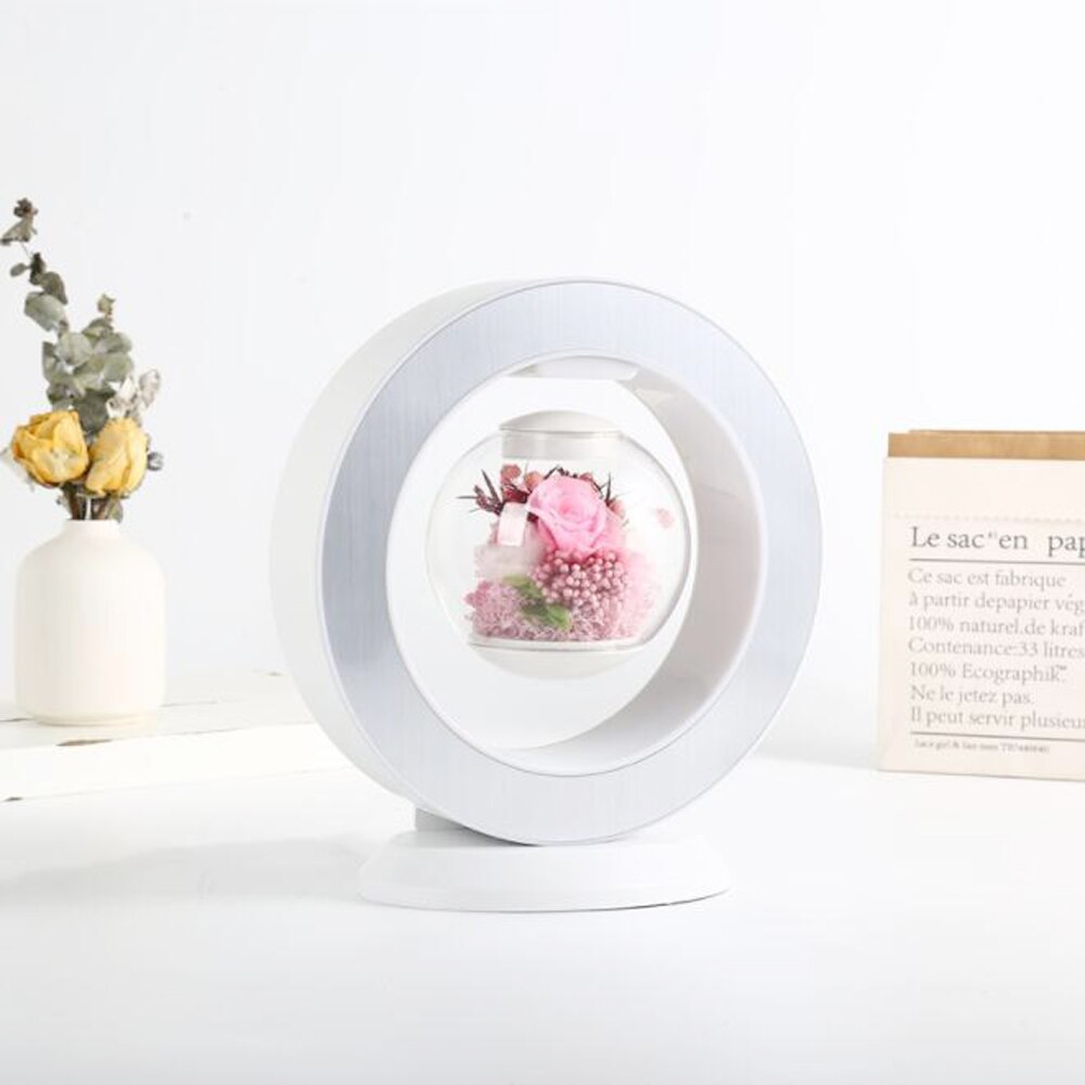 Magnetic Levitation Flower Lamp